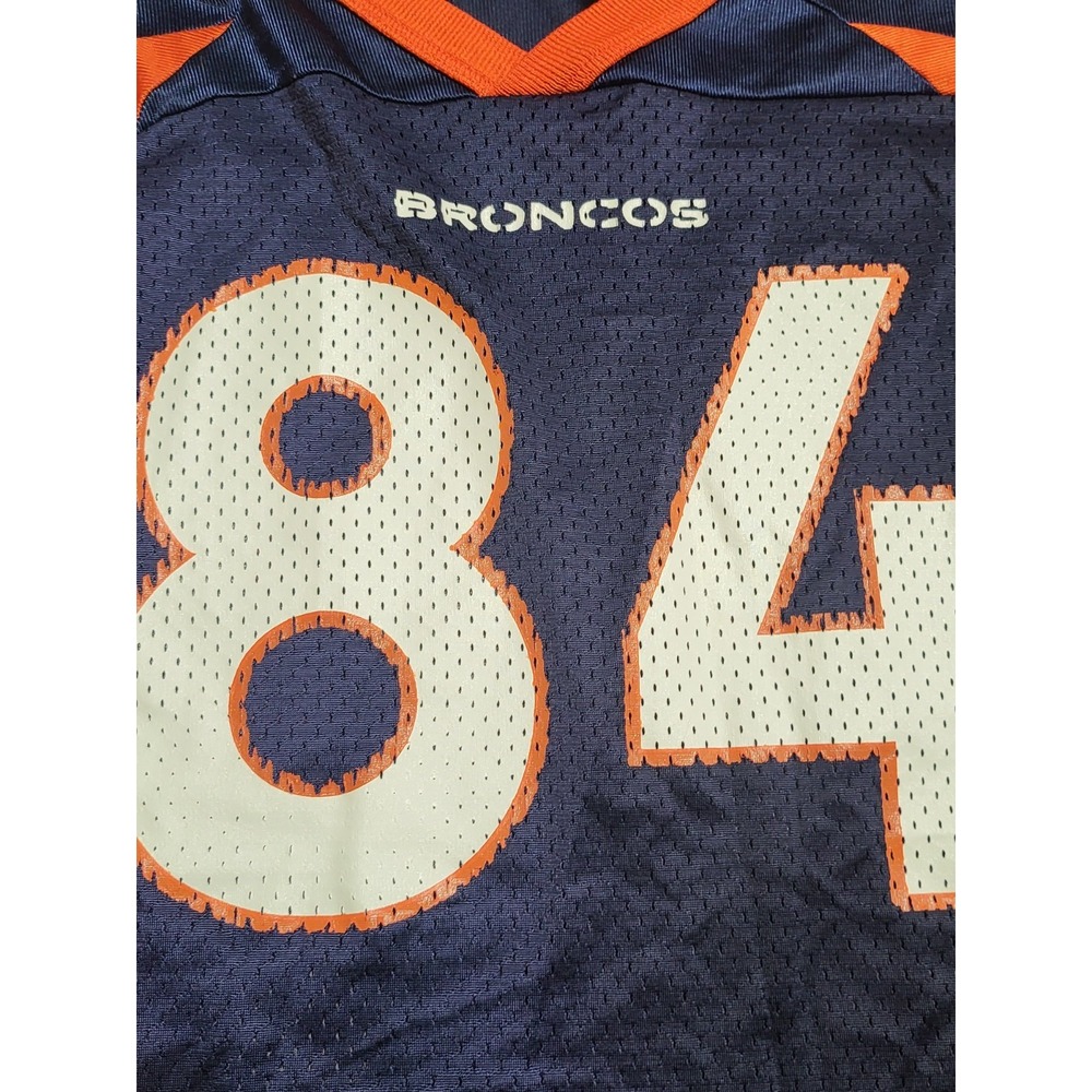 Vintage 90s Champion Denver Broncos Shannon Sharpe Jersey 84 NFL Size 40 Medium - Picture 7 of 9
